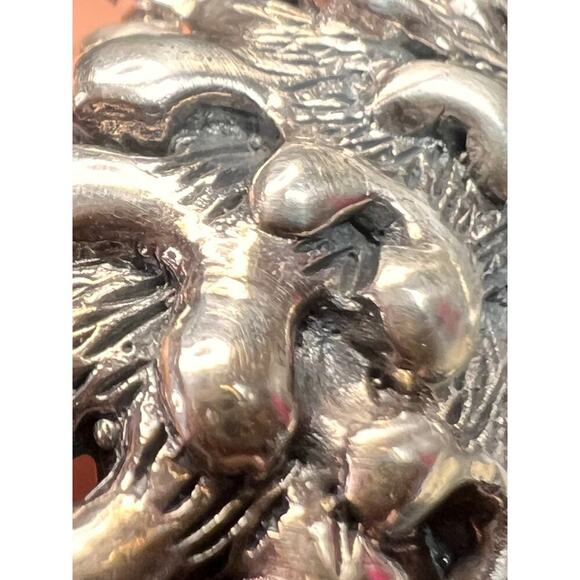 Sterling silver fungi coral ring size 7 - Picture 8 of 11